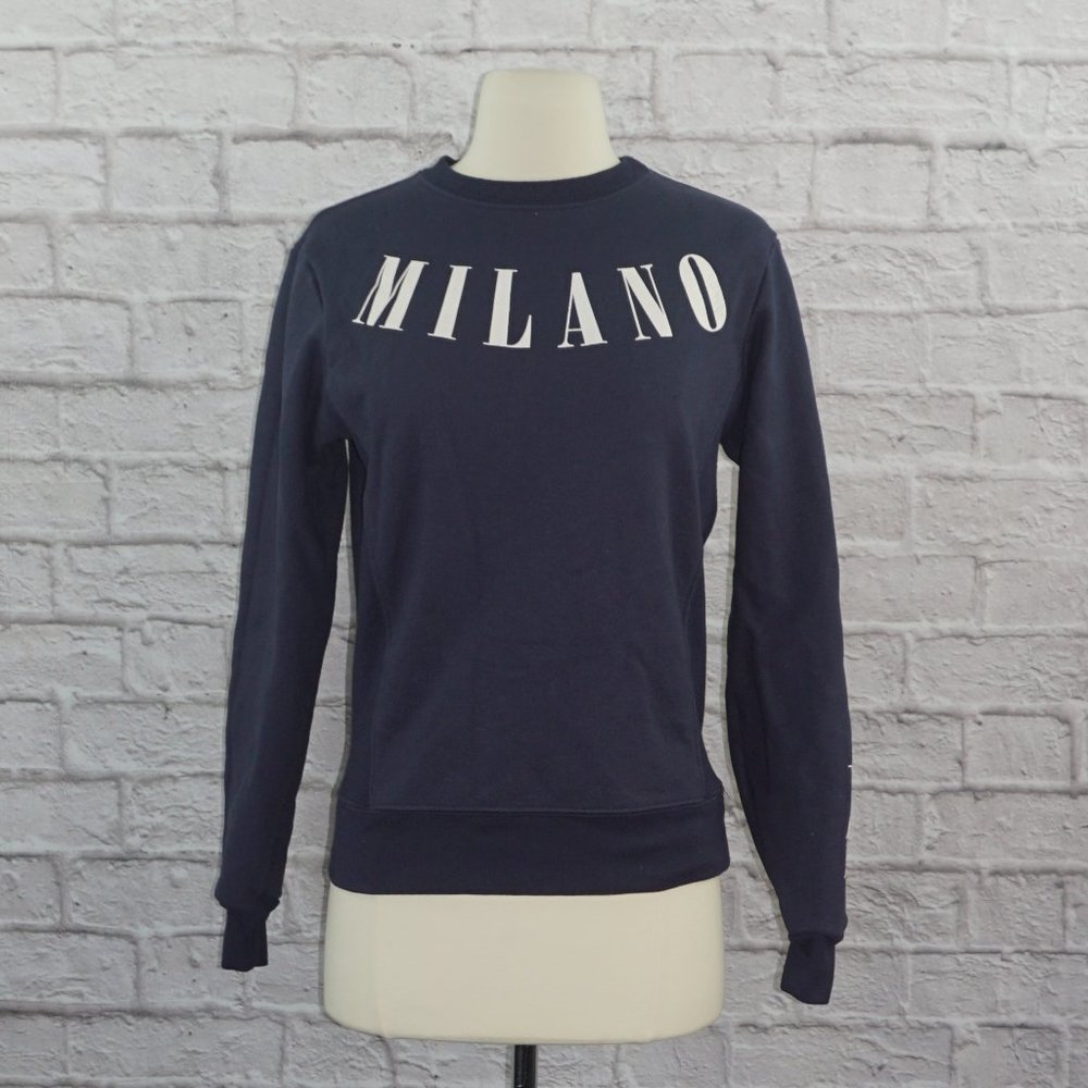 Milano Di Rouge Navy Sweatshirt